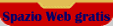 Spazio Web Gratis da 20 mega